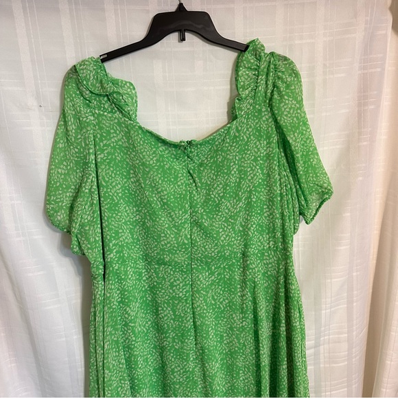 DKNY Plus Size Green Dress - Picture 3 of 8